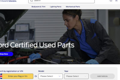 Ford taps into market for genuine used car parts and launches new online store