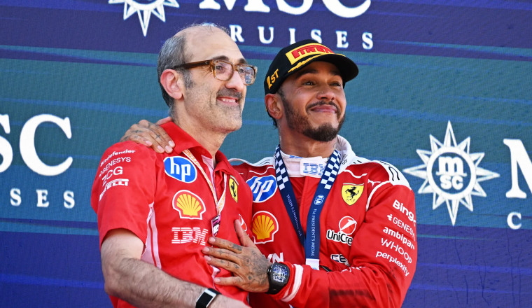 'My Italian Bono' – Who is Carlo Santi and how is he helping Lewis Hamilton at Ferrari?