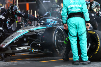 Mercedes reveal unusual issue that compromised end to George Russell’s race in Barcelona